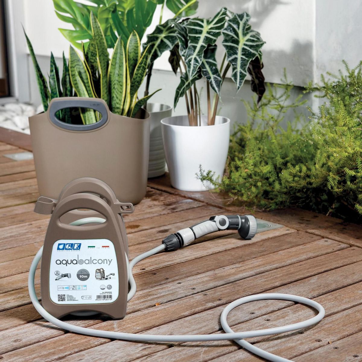 GF - Sb Set Manguera Balcony 10m Gris