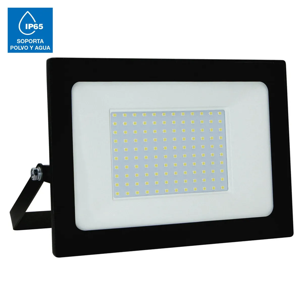 HALUX - Reflector Luz Cálida Negro 100W Halux