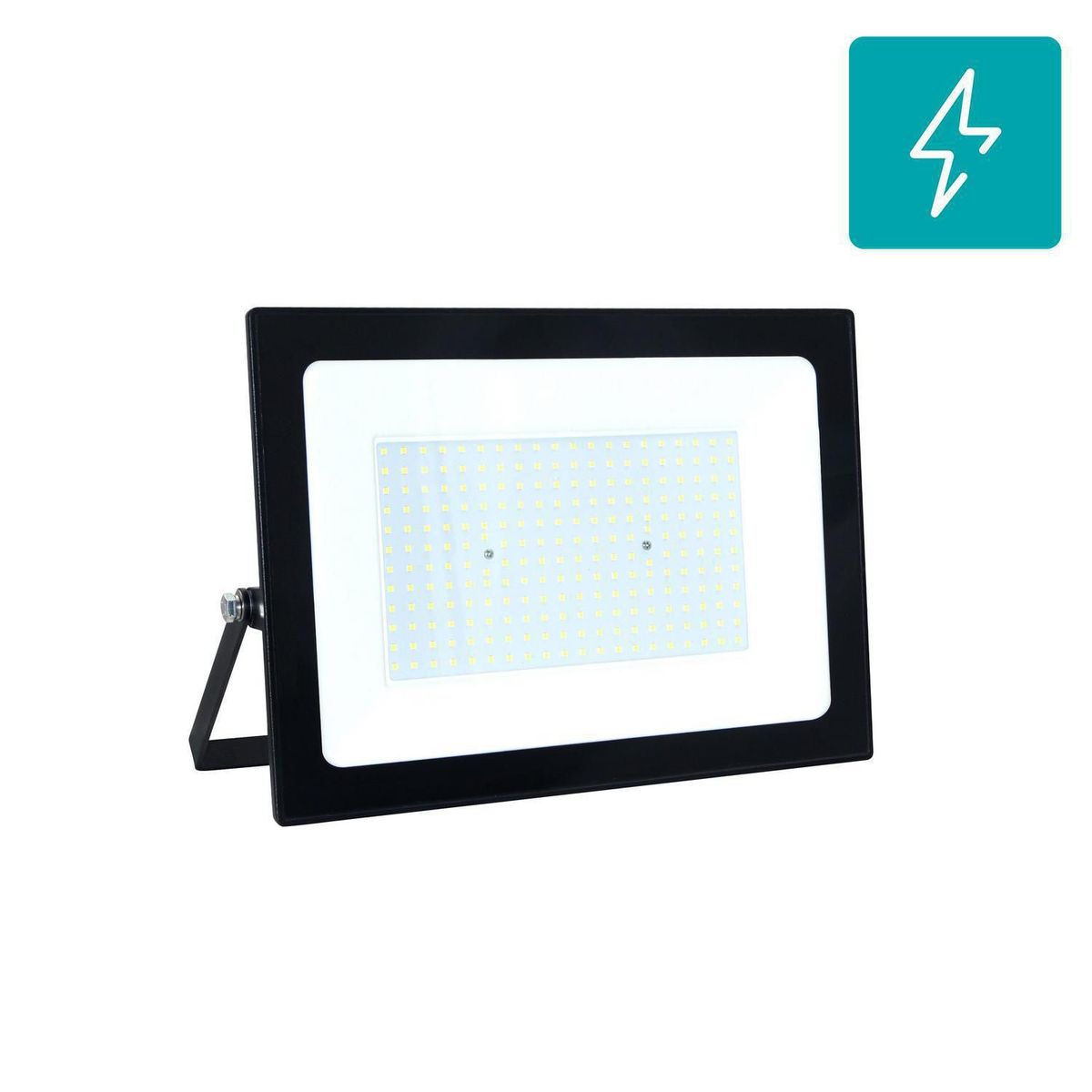 HALUX - Reflector 200W Luz Cálida Negro Halux