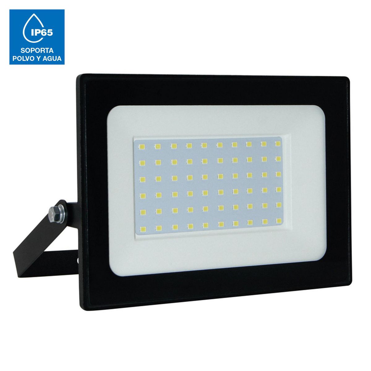 HALUX - Reflecto Luz Cálida Negro 50W Halux