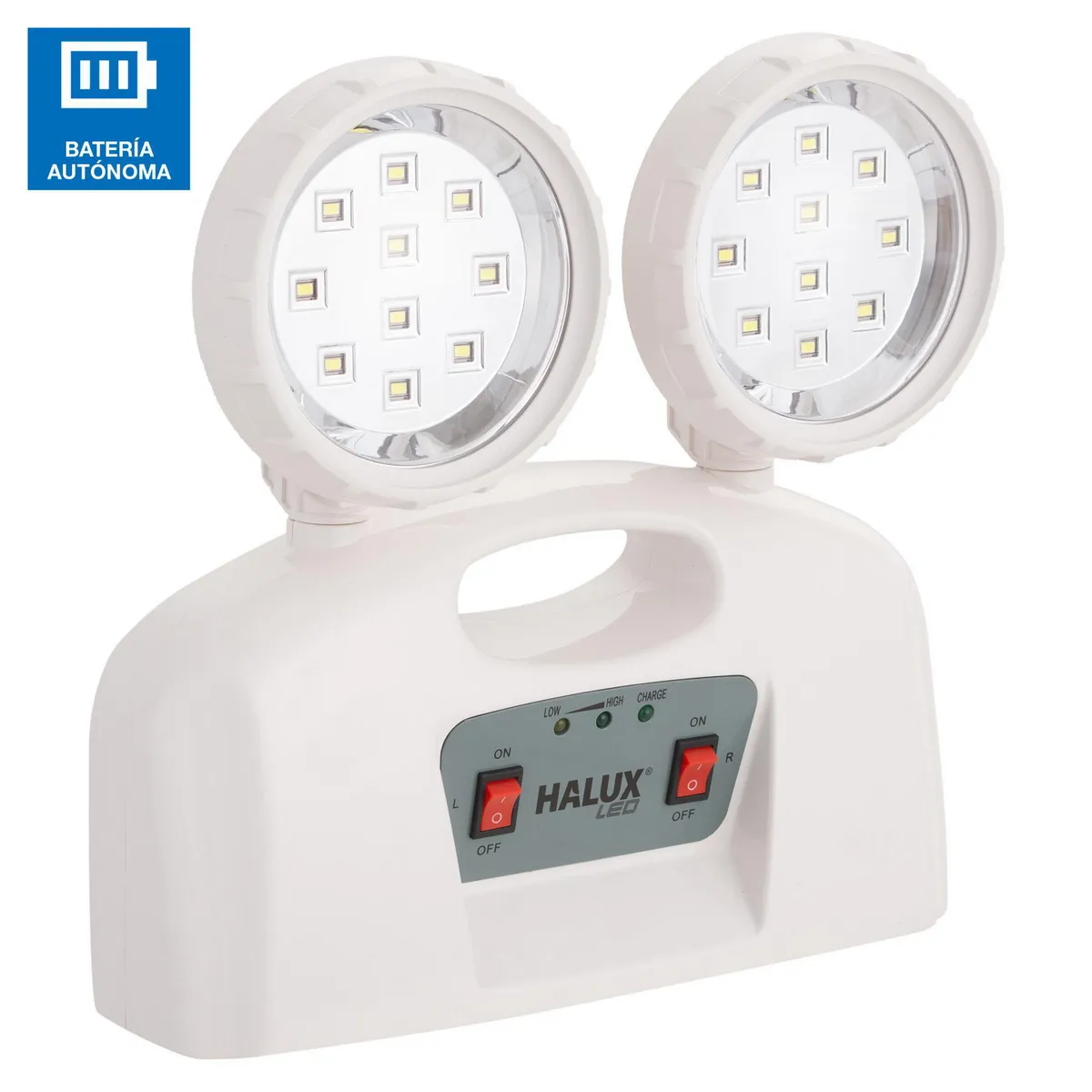 HALUX - Lámpara de Emergencia 10W 1200lm Halux