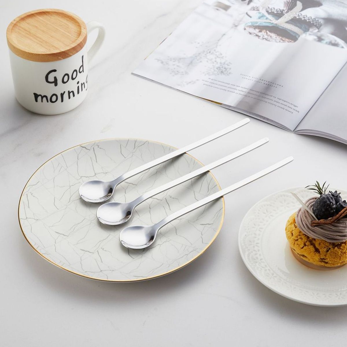 JUST HOME COLLECTION - Set 3 Cucharas Mango Largo