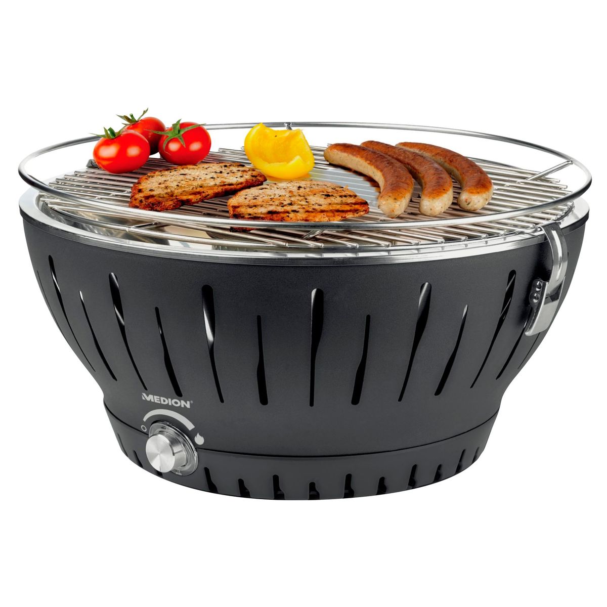 MR BEEF - Parrilla a Carbón Portátil 38x20x38cm