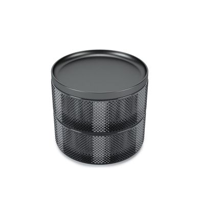 Caja Redonda Tesora Humo