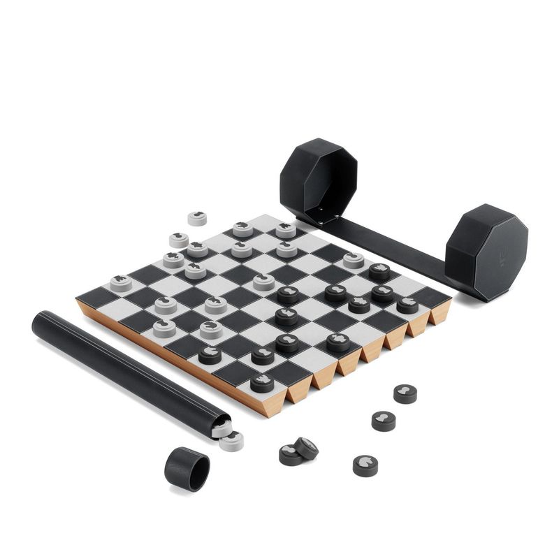 UMBRA - Set Ajedrez/Damas Negro