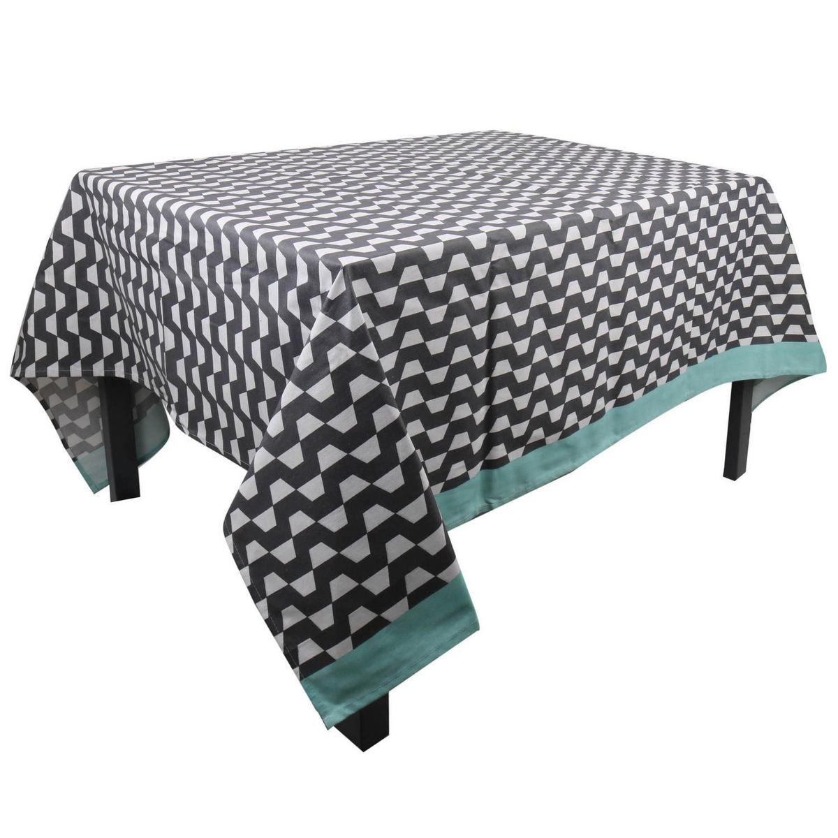 JUST HOME COLLECTION - Mantel Antifluídos B&W 160x230cm