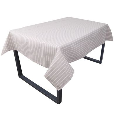 Mantel a Rayas Lino 160x160cm