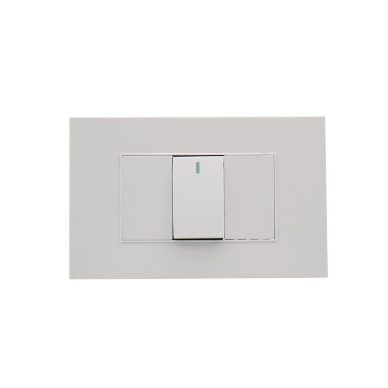 HALUX - Interruptor Simple Halux Cygnus Blanco