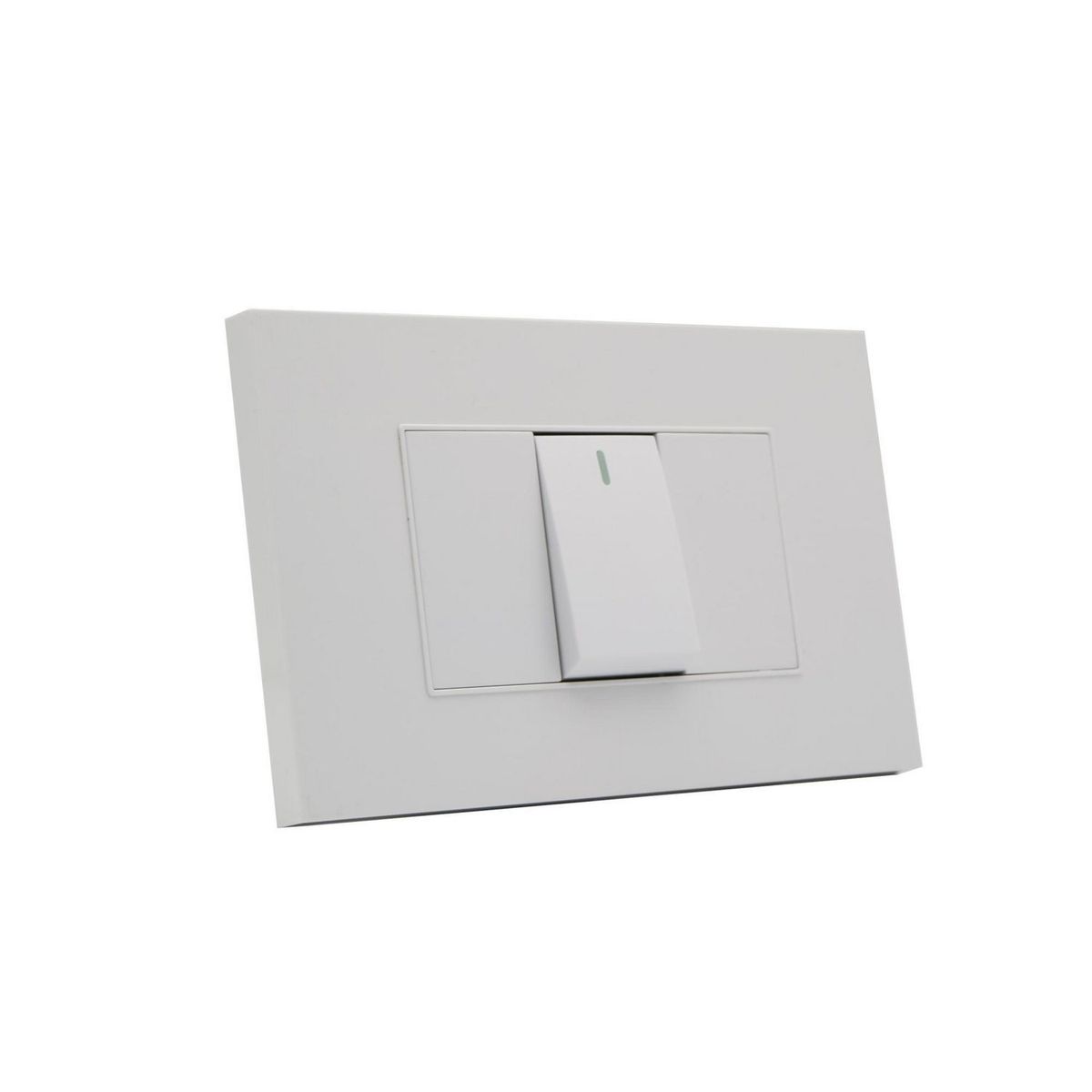 HALUX - Conmutador Simple Cygnus Blanco