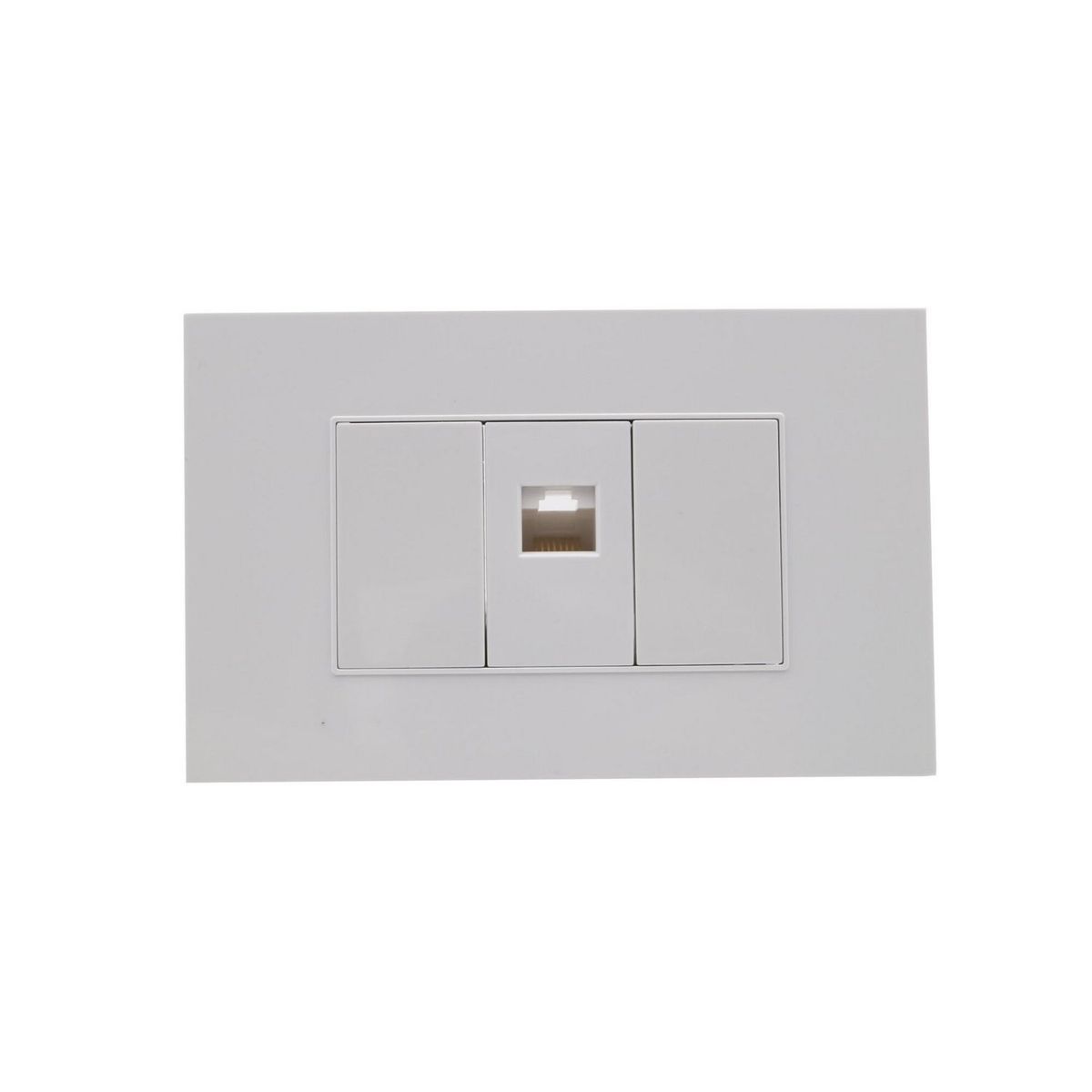 HALUX - Toma Internet RJ45 Cygnus Blanco
