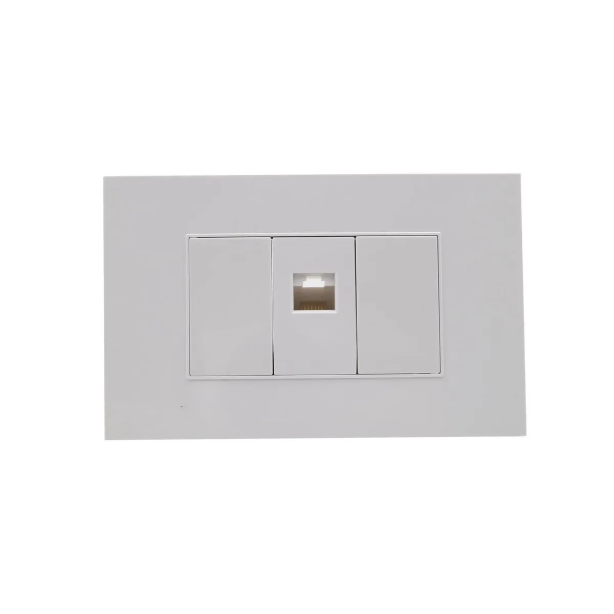 HALUX - Toma Internet RJ45 Cygnus Blanco