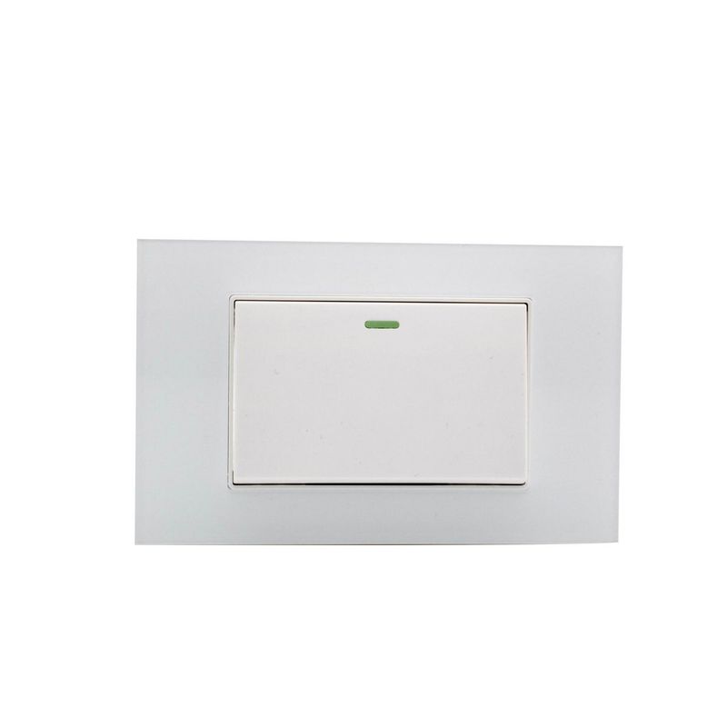 HALUX - Interruptor Simple Halux Polaris Blanco