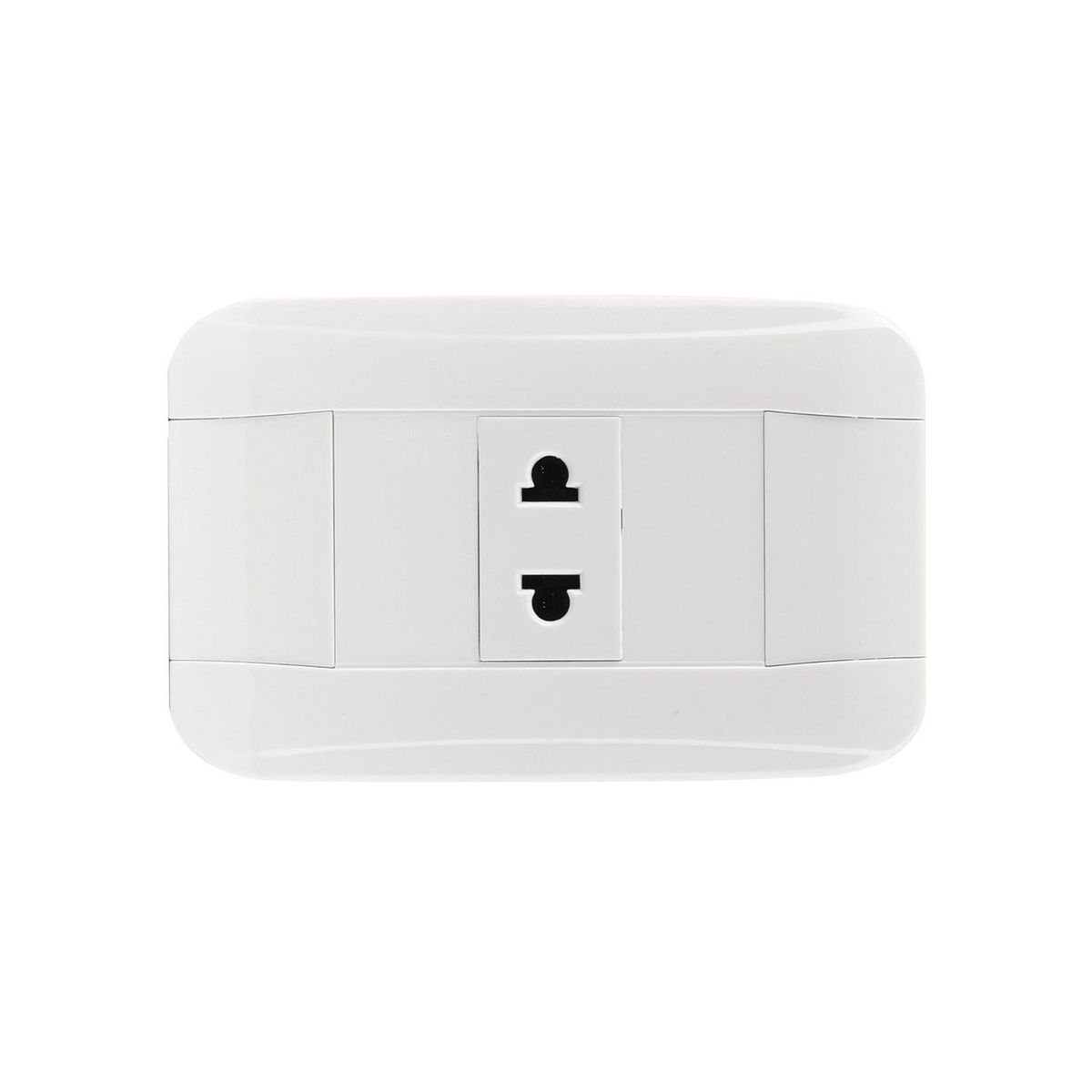 HALUX - Tomacorriente Simple Phoenix Blanco