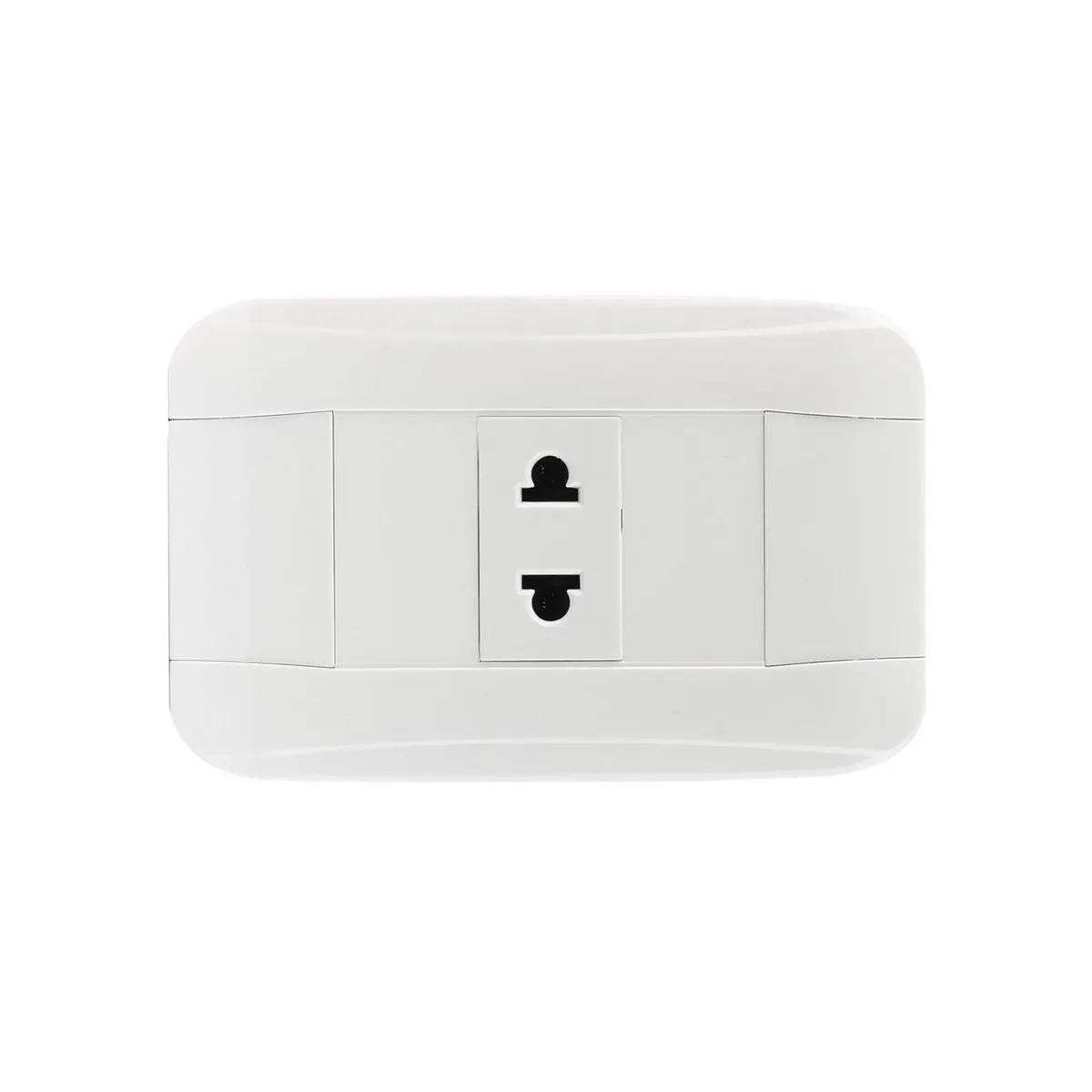 HALUX - Tomacorriente Simple Phoenix Blanco