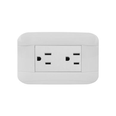 Tomacorriente Doble US Phoenix Blanco