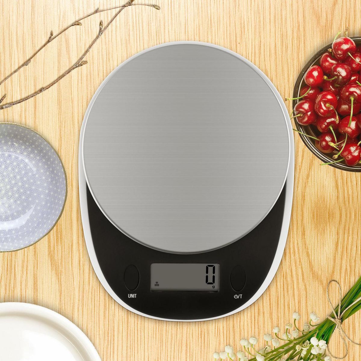 JUST HOME COLLECTION - Balanza Digital LED 51X22.5CM