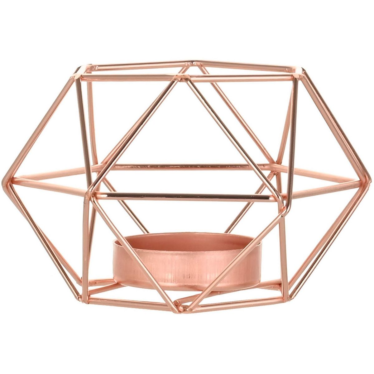 JUST HOME COLLECTION - Portavela Cobre 13X8 Cm