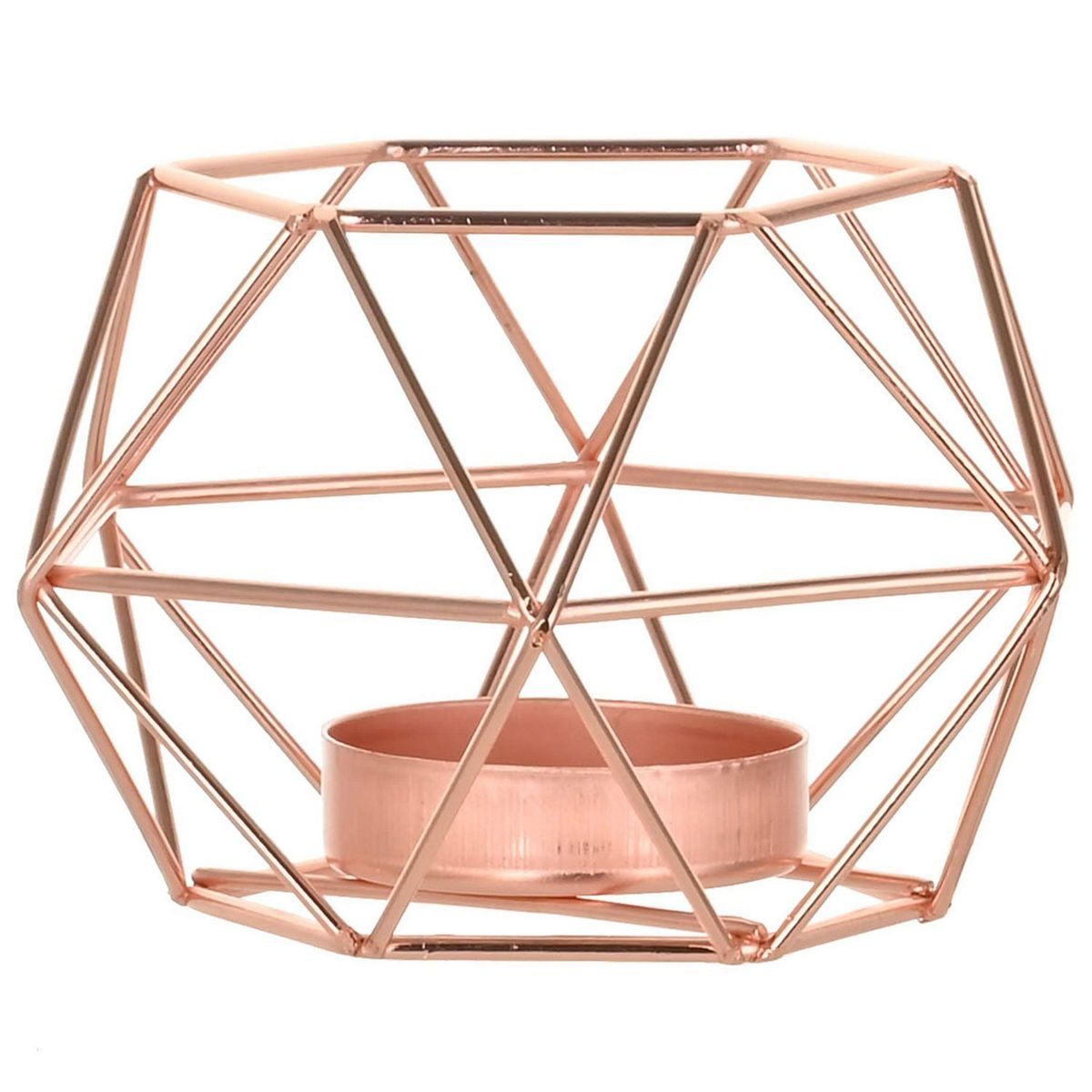 JUST HOME COLLECTION - Portavela Cobre 13X8 Cm