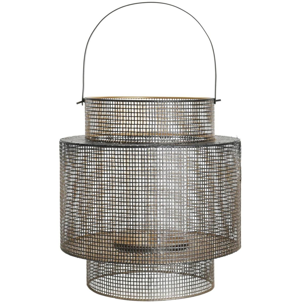 JUST HOME COLLECTION - Farol Decorativo Metal 32x30cm