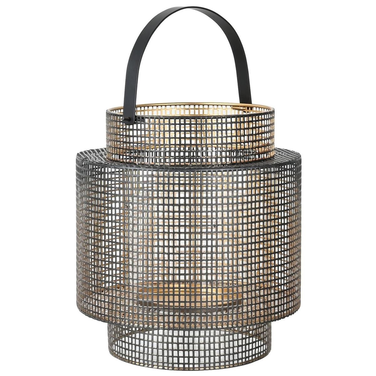 JUST HOME COLLECTION - Farol Decorativo Metal 23x21cm