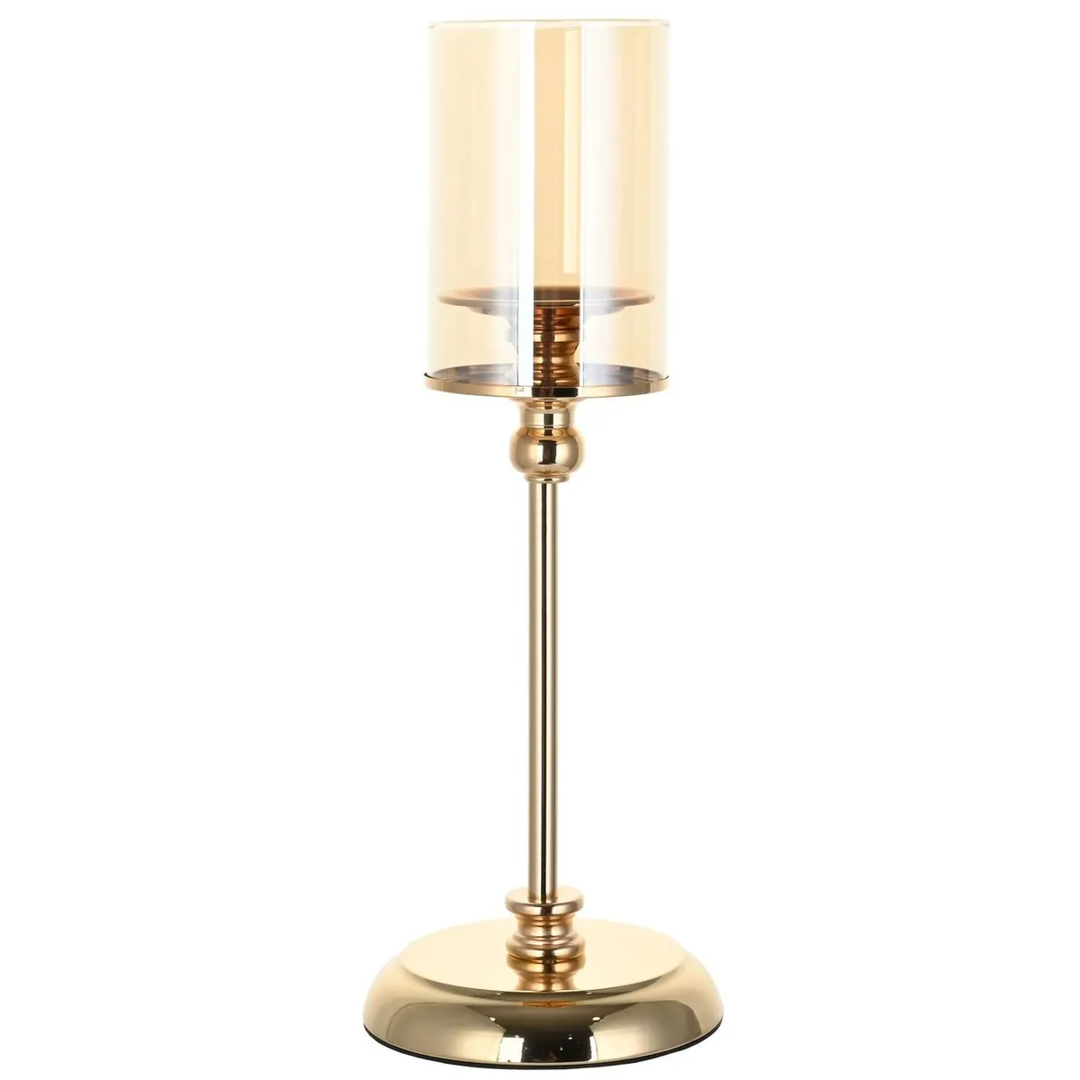 JUST HOME COLLECTION - Set 2 Candelabros Decorativo Dorado