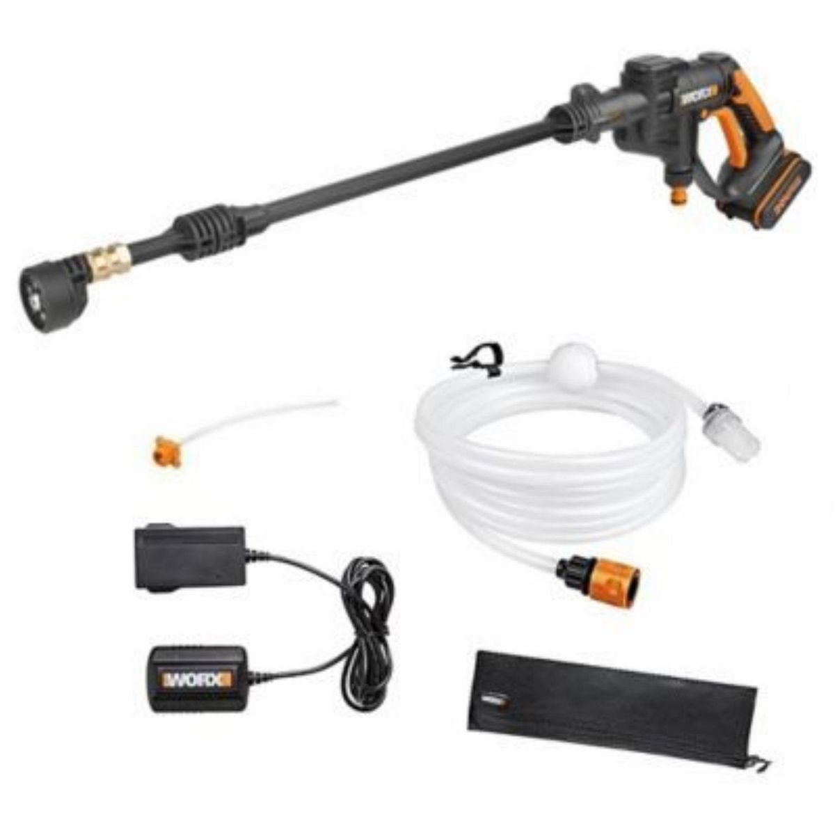 WORX - Hidrolavadora Con Batería Recargable 20V 320Psi WorxS