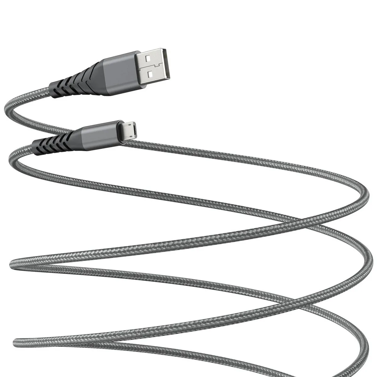 DAIRU - Cable USB a Micro 3m Grafito