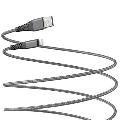 Cable USB a Lightning 3m Grafito