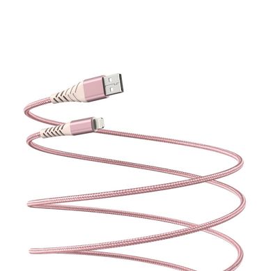 Cable USB a Lightning 3m Rose gold