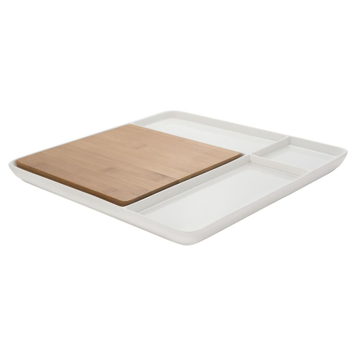 JUST HOME COLLECTION - Fuente con División 30x30x2.5cm