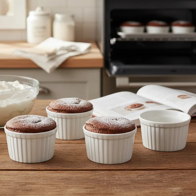 JUST HOME COLLECTION - Set 4 Bowls Cerámica Blanco