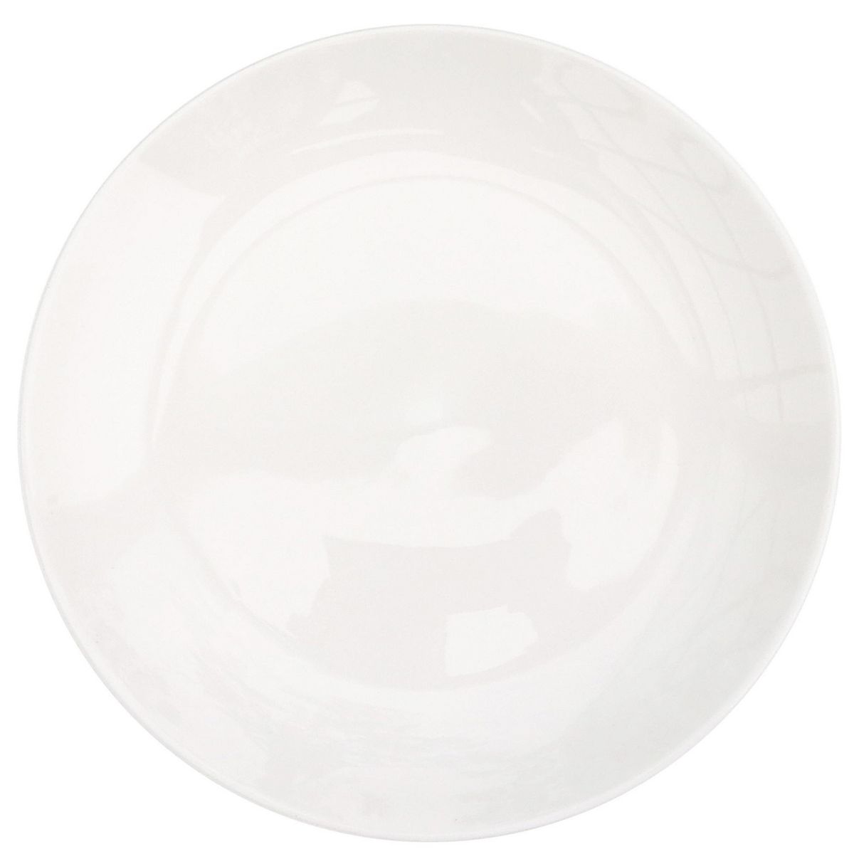 JUST HOME COLLECTION - Plato 25.5Cm Redondo Blanco
