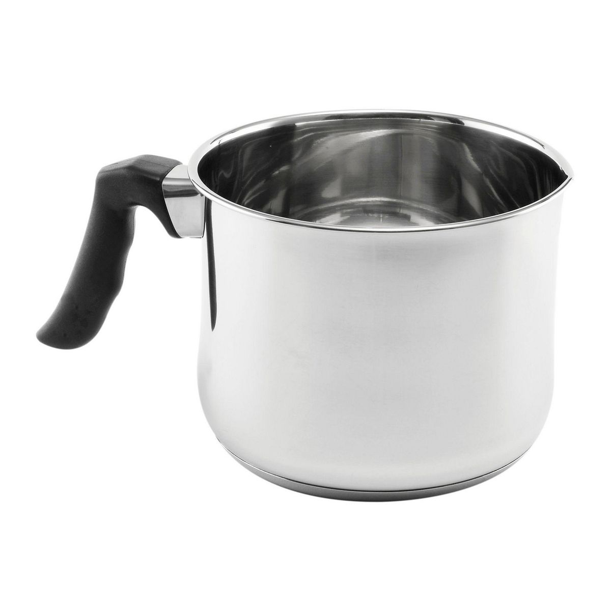 JUST HOME COLLECTION - Lechera Acero 1.8L Con Mango Negro