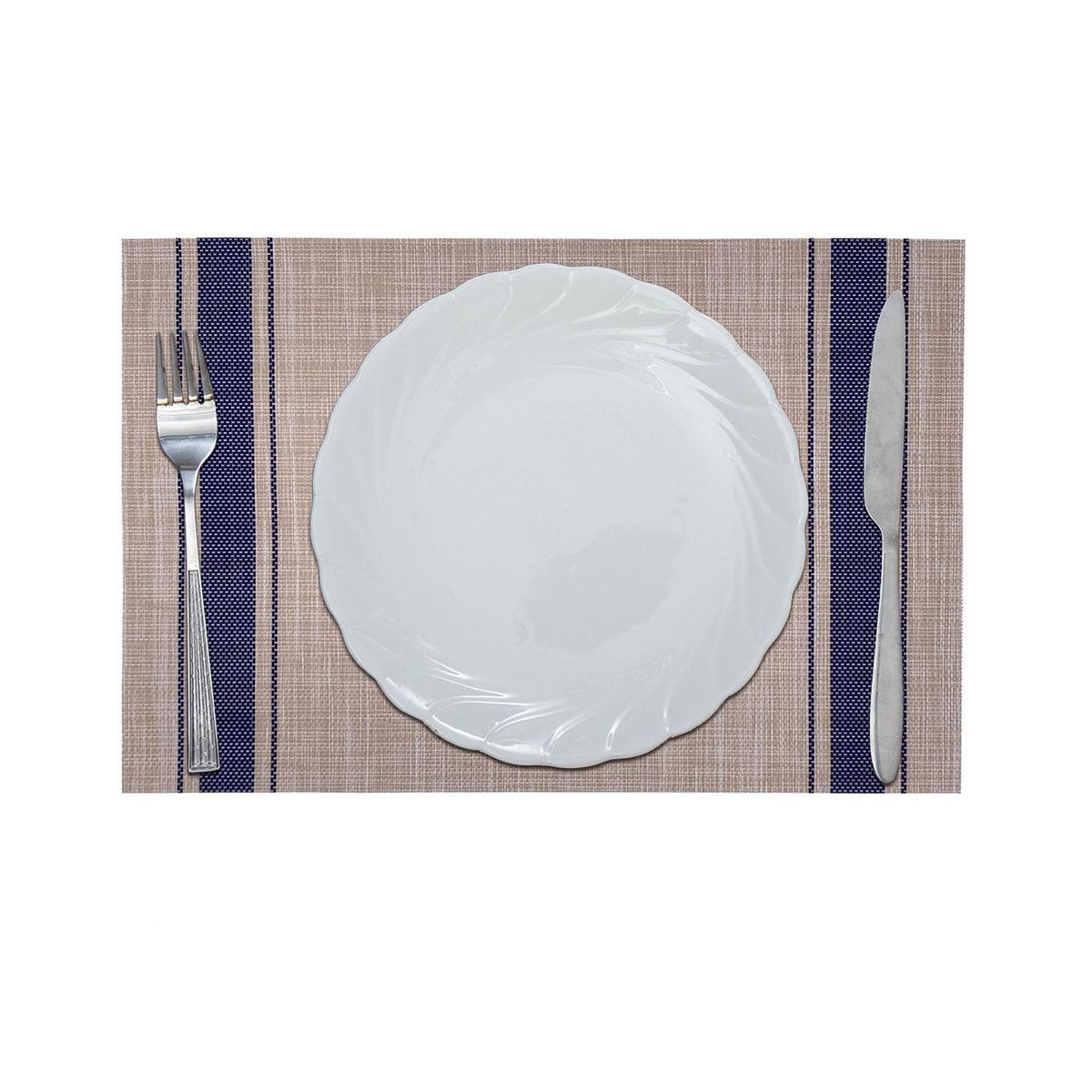 JUST HOME COLLECTION - Individual Azul 6 Unidades 30x45cm