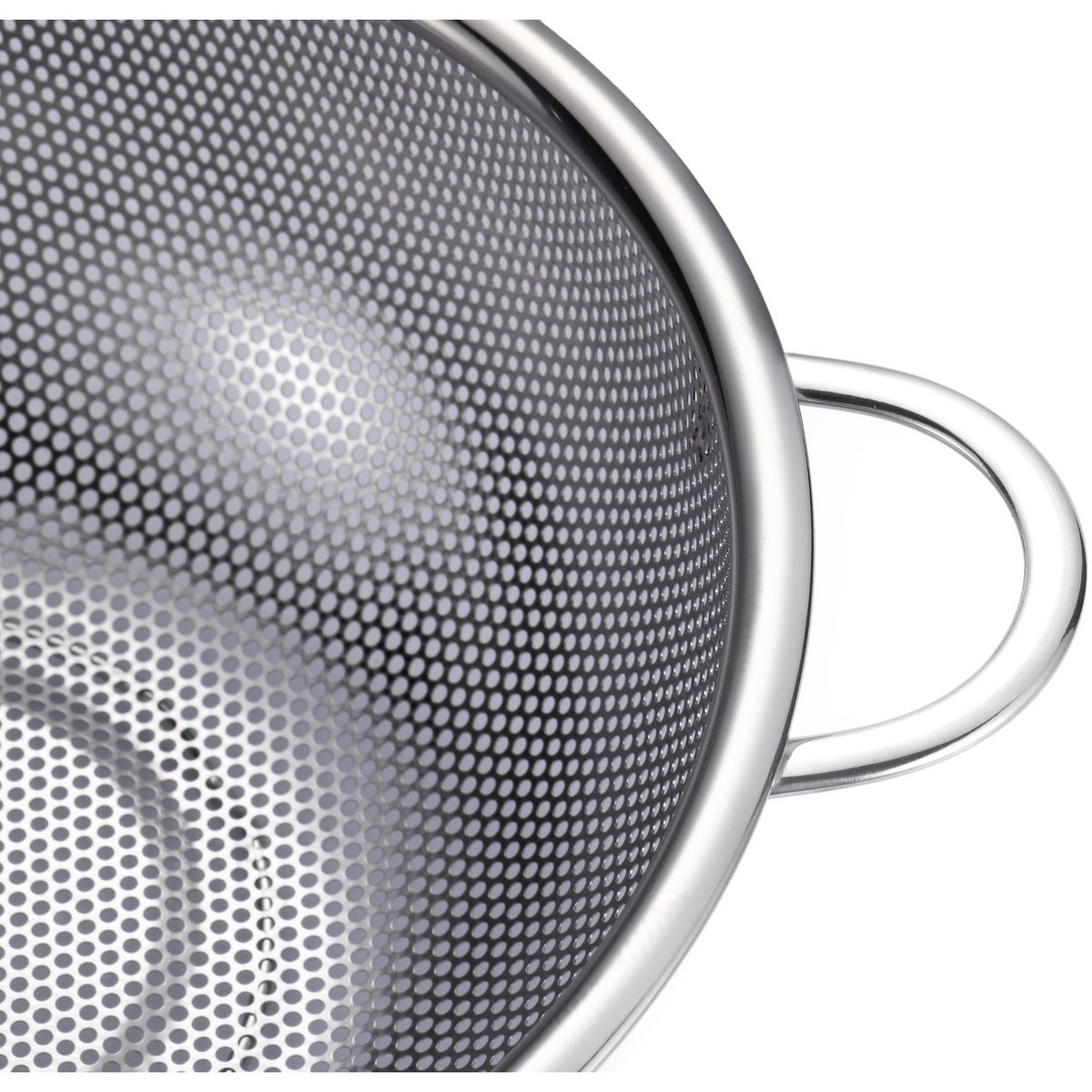 JUST HOME COLLECTION - Canasta Perforada de 25,5cm Rojo Acero