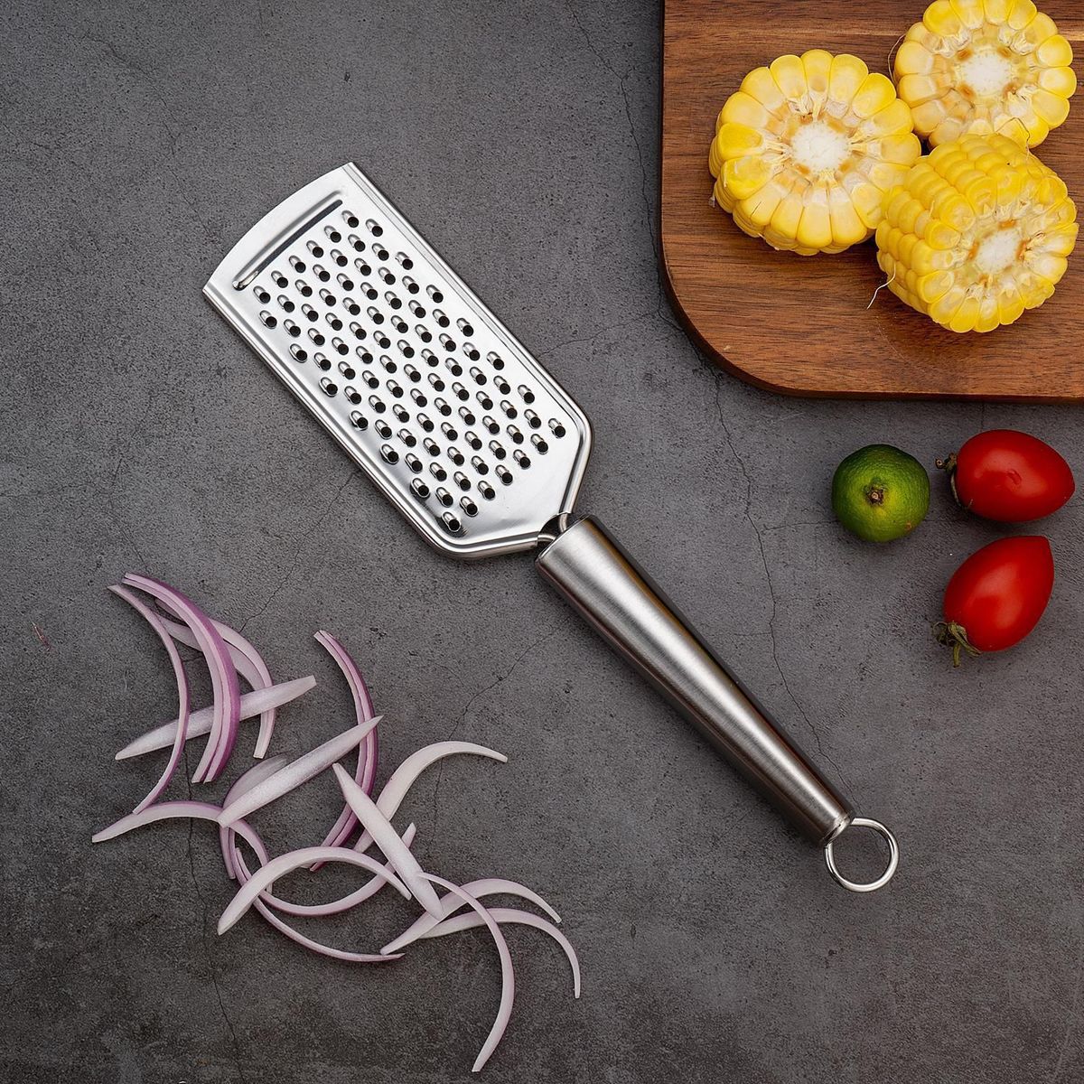 JUST HOME COLLECTION - Rallador Manual de Acero Inoxidable