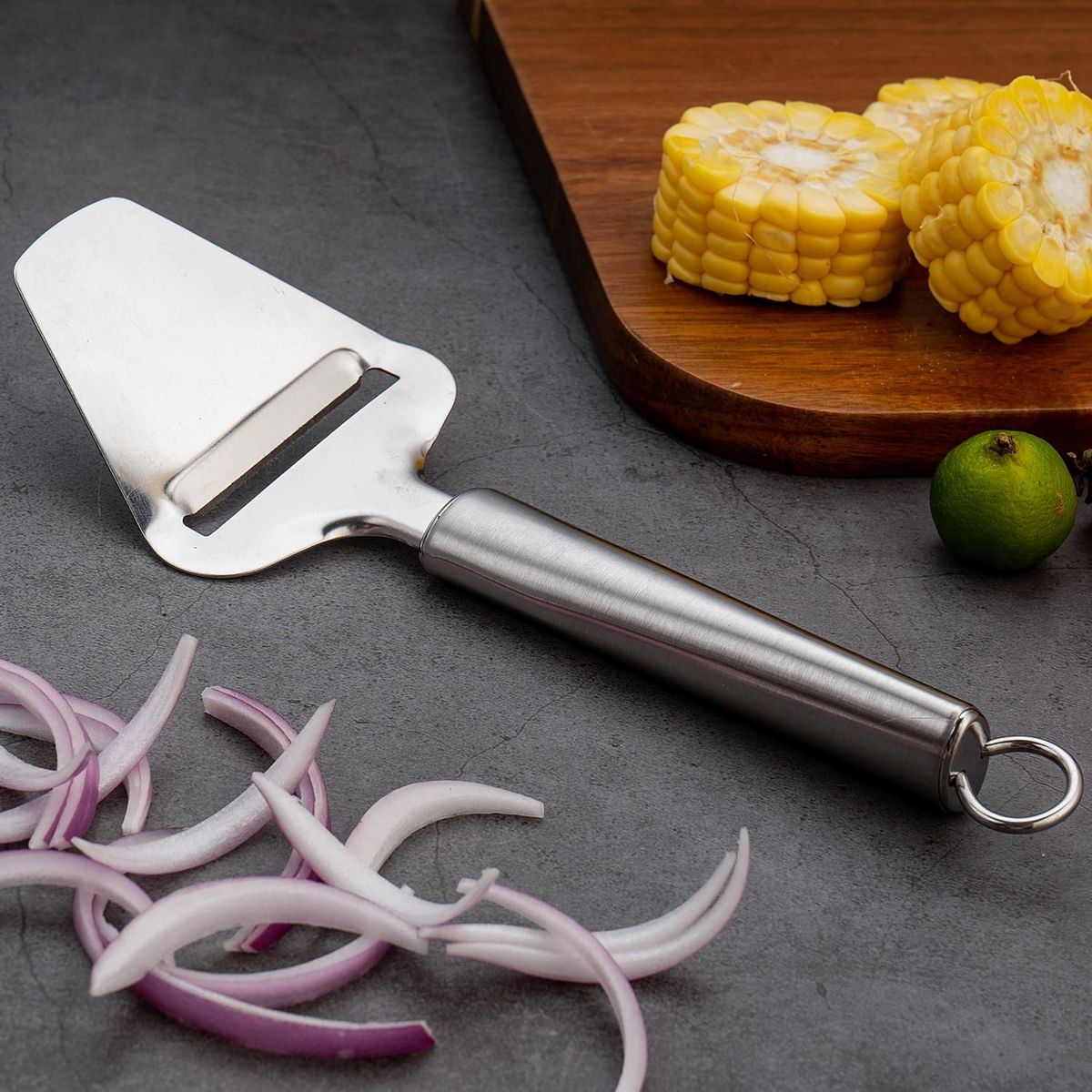 JUST HOME COLLECTION - Corta Queso Inoxidable