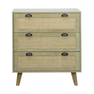 C�moda Rattan 3 cajones 80X40X90