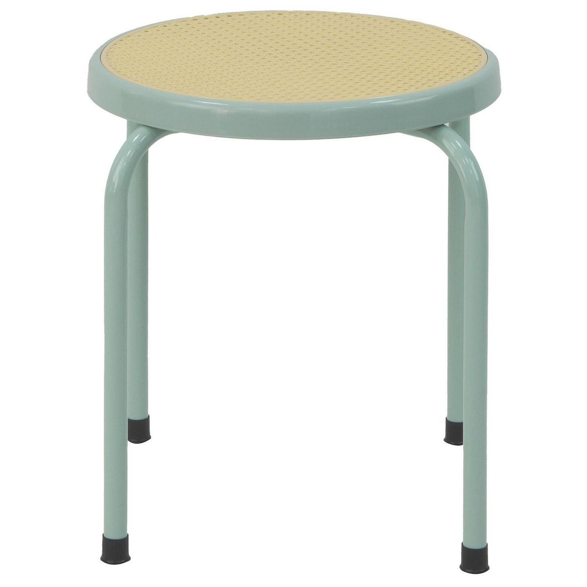 JUST HOME COLLECTION - Banco Metal Nat/Menta