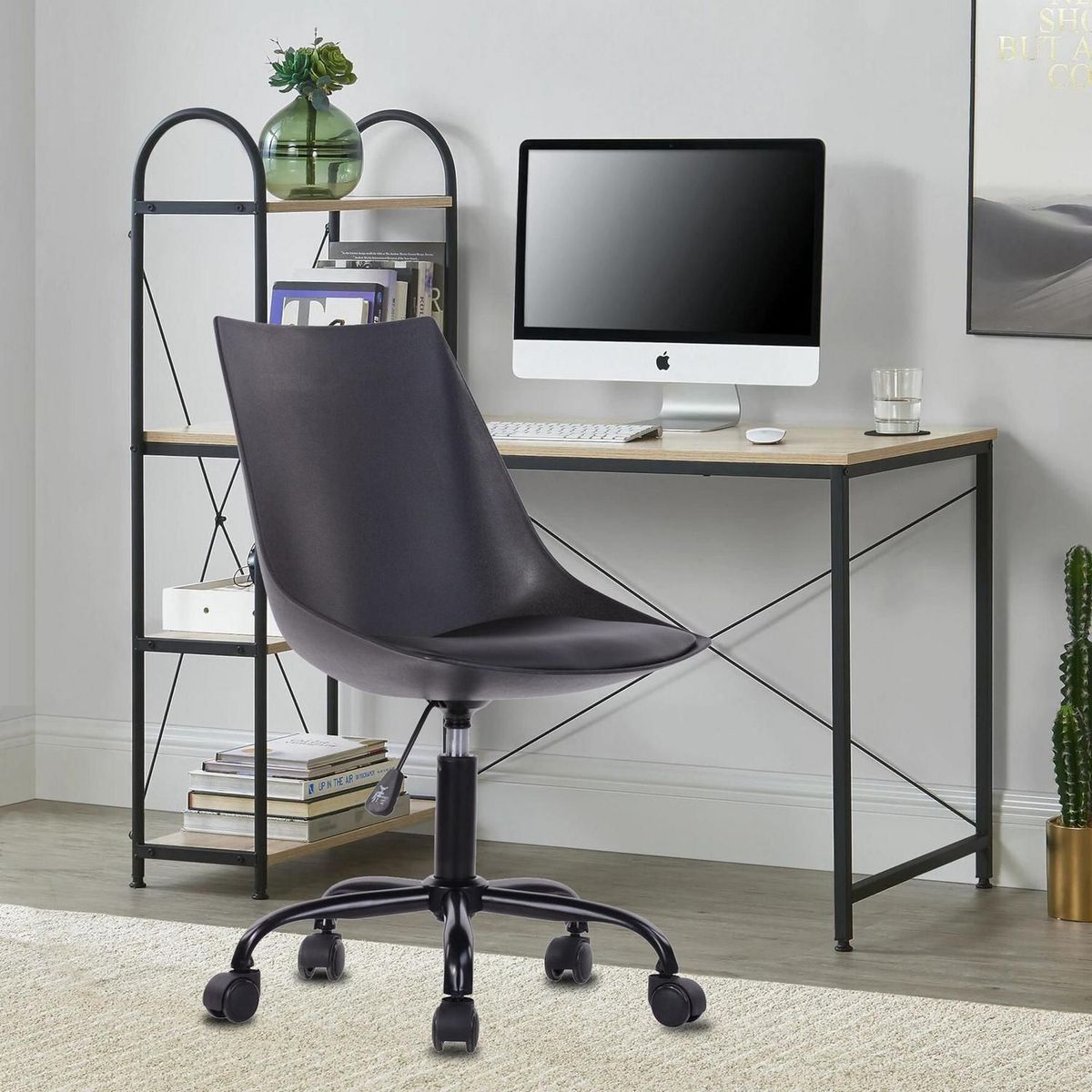 JUST HOME COLLECTION - Silla PC  Moorish Negra