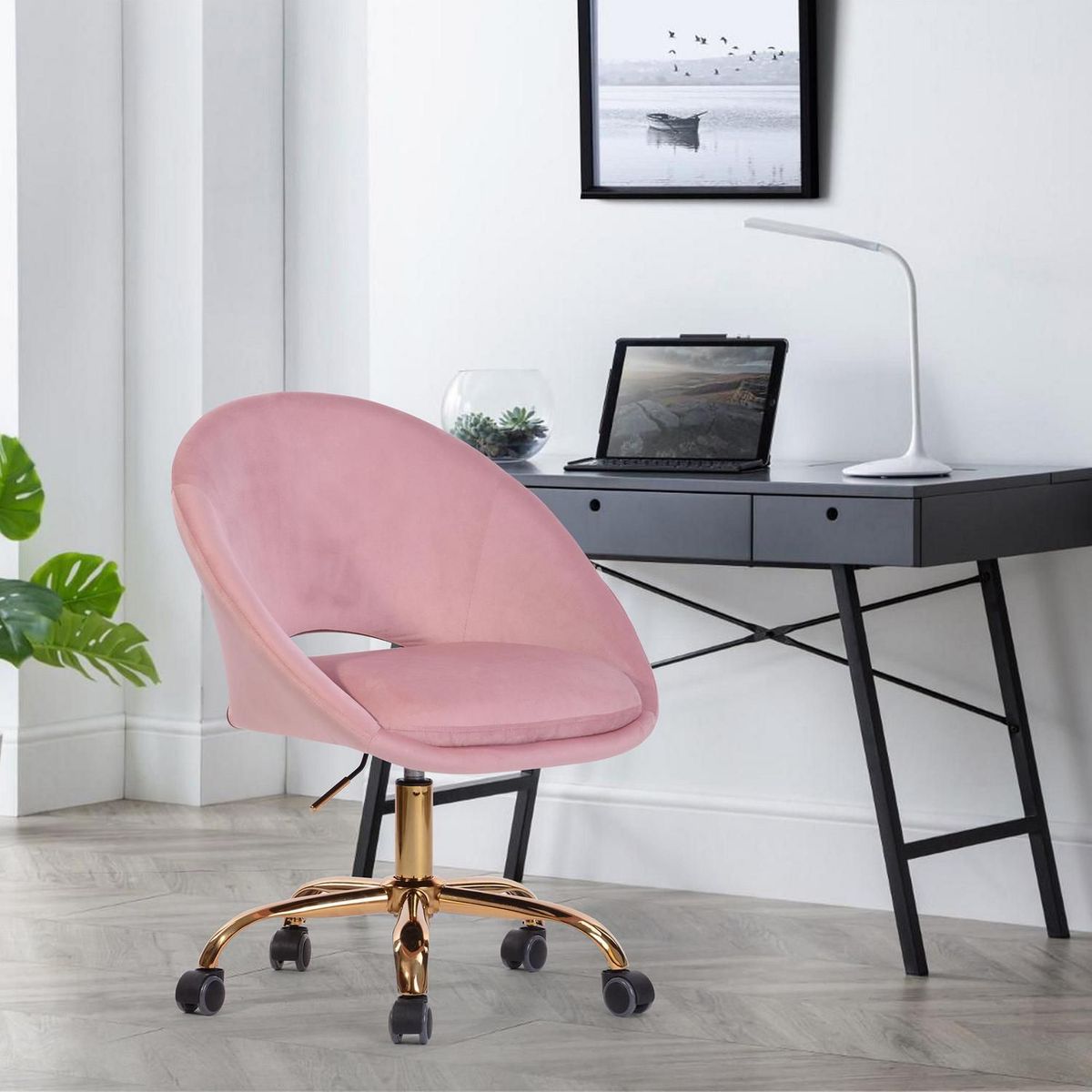 Silla de Escritorio Salmart, marca JUST HOME COLLECTION - Foto 2