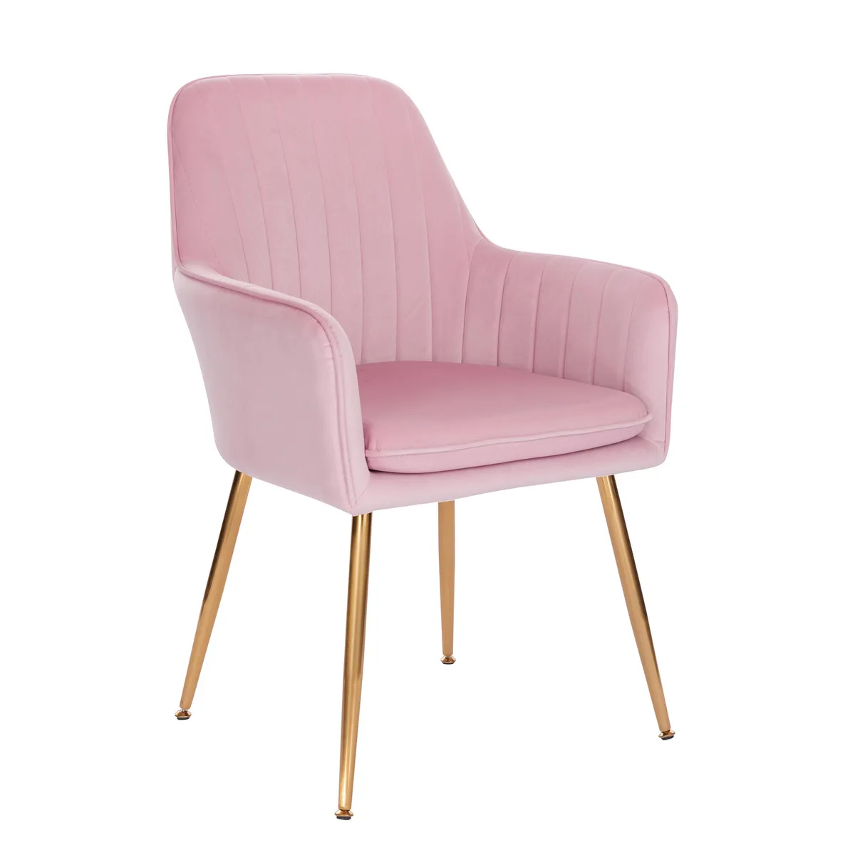 JUST HOME COLLECTION - Silla Jaca Velvet Rosada