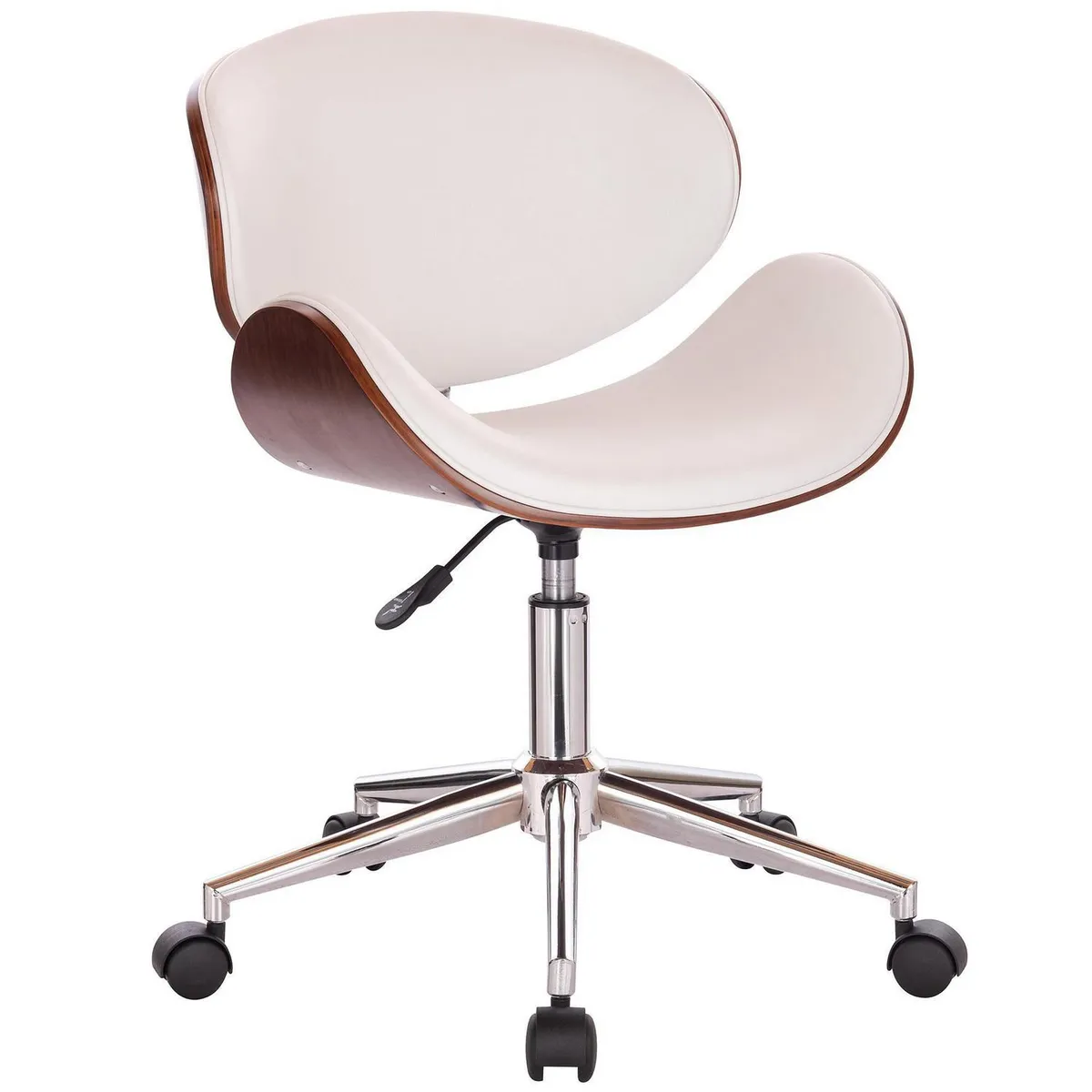 JUST HOME COLLECTION - Silla de Escritorio madera Madrid Blanco