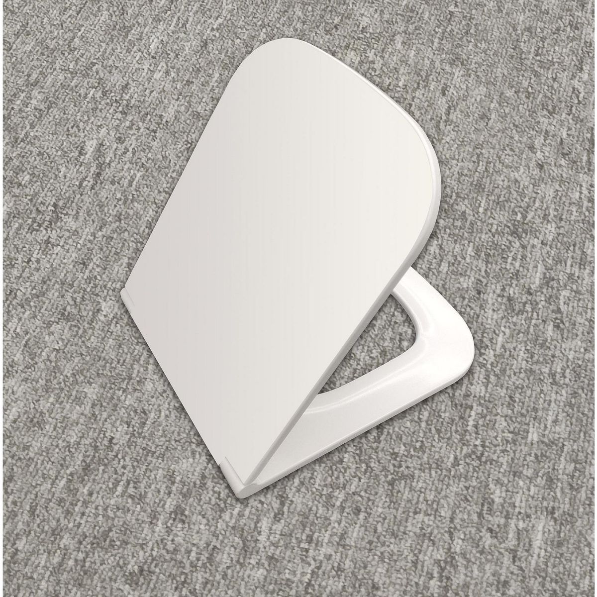 SENSI DACQUA - Asiento Tapa Inodoro Granada Cuadrado Blanco