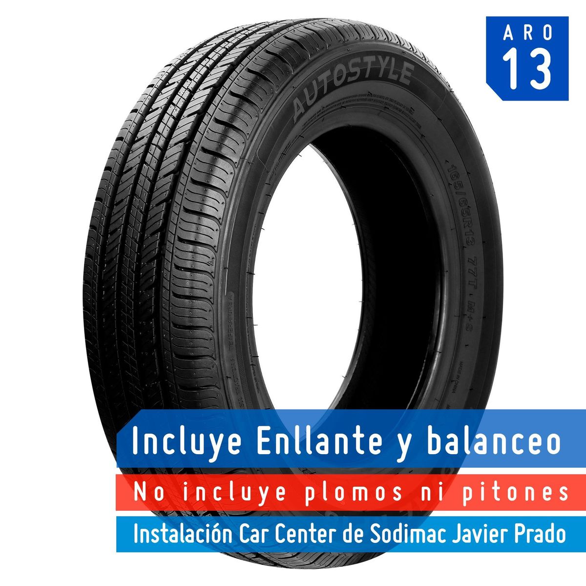 AUTOSTYLE - Llanta Autostyle 165/65R13 77T RP18