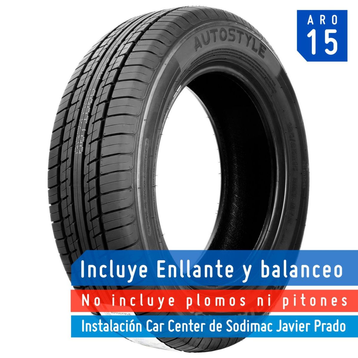 AUTOSTYLE - Llanta Autostyle 185/65R15 88H RP26