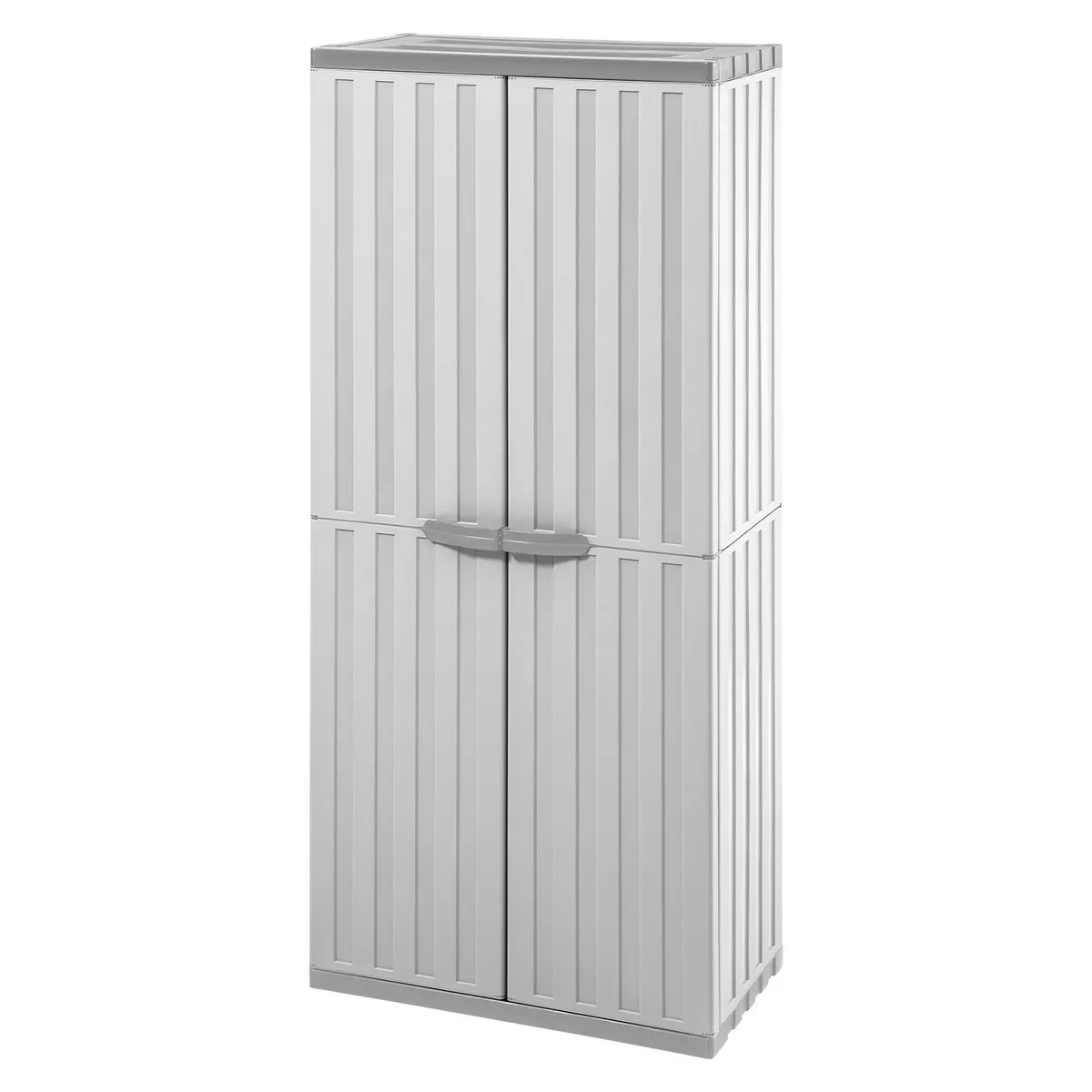 RIMAX - Armario Alto 163.3x67.6x39cm Gris