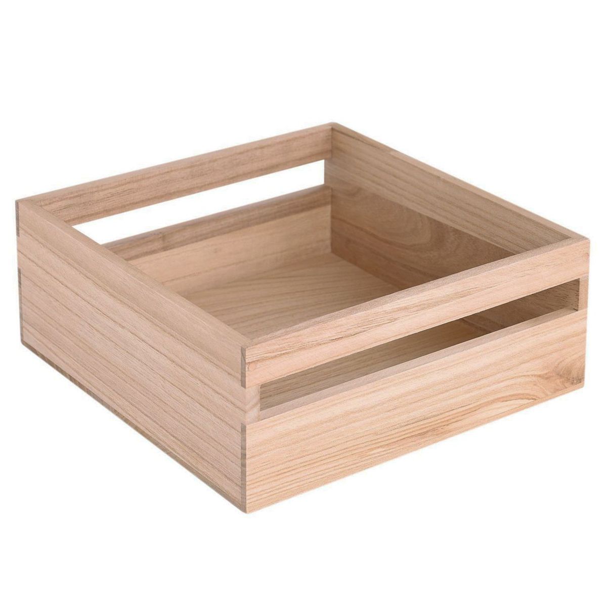 IDESIGN - Caja de Madera 25.4x25.4x10.8cm