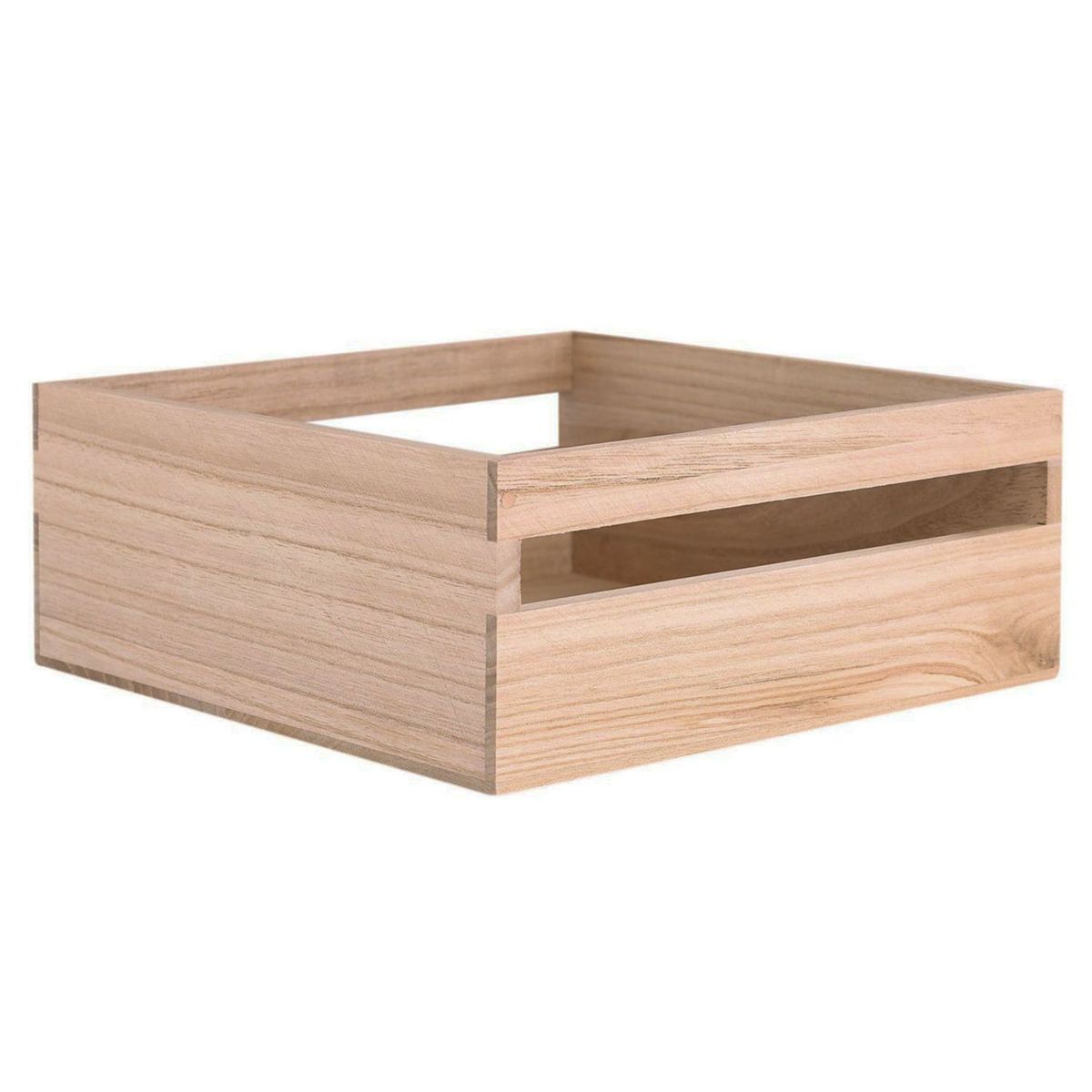 IDESIGN - Caja de Madera 25.4x25.4x10.8cm