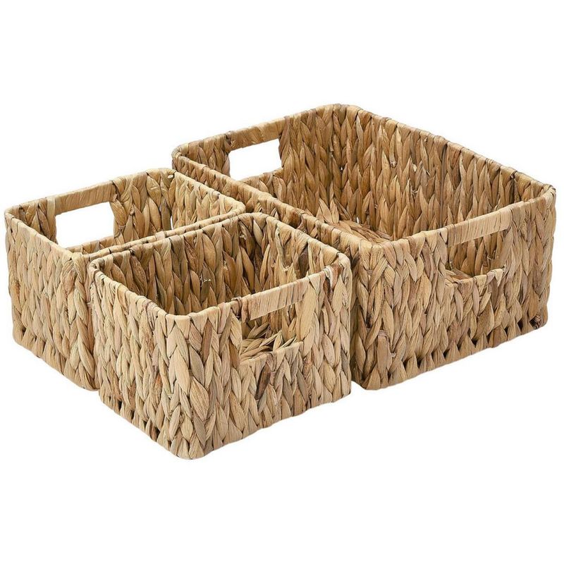 JUST HOME COLLECTION - Set 3 Canastos Chic Natural